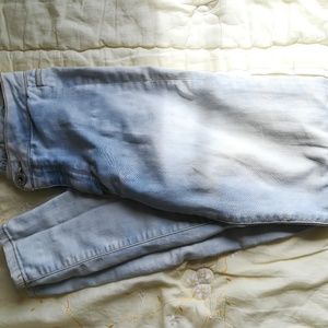 Light Blue Faded Jeggings